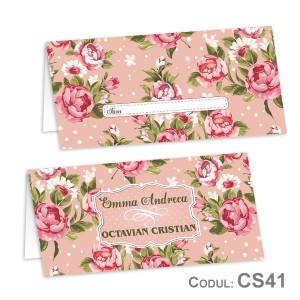 Place Card nunta CS41